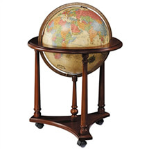 Lafayette Globe Antique Oceans By Replogle