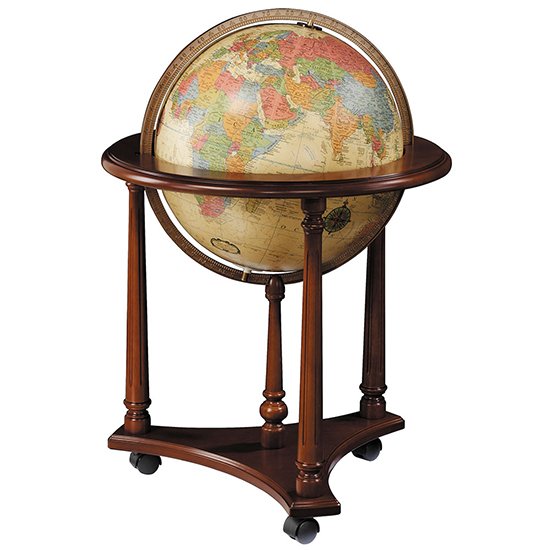 Lafayette Globe Antique Oceans By Replogle