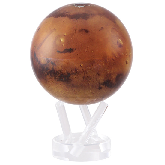 4.5" Mars Revolving Globe