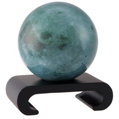 MOVA 4.5" Moon Revolving Globe with Arched Black Base