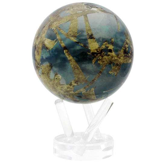 4.5" Titan Revolving Globe