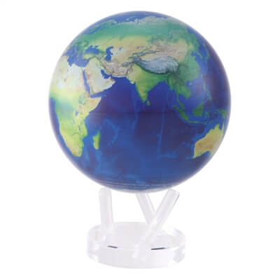 8.5" Satellite View Natural Earth Revolving Globe