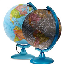 Earth & Sky 2 In 1 Exploration Globe by Waypoint Geographic