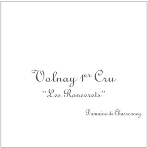 A786 CHASSORNEY(FREDERIC COSSARD) VOLNAY 1ER CRU RONCERETS 2020 750ml x 6 [En Primeurs 2020 - Delivery in 2022]