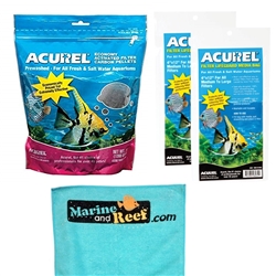 Acurel Economy Activated Filter Carbon Pellets & Media Bag Package