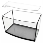 AquaTop 3.5 Eurostyle Bowfront Glass Aquarium (ES-12) WITH LID