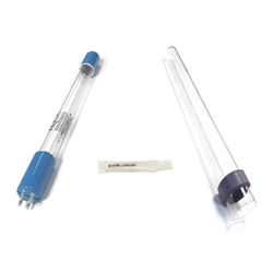 Aqua Ultraviolet Classic 8 Watt UV Sterilizer Lamp, Quartz Sleeve, & Silicon Lube Package