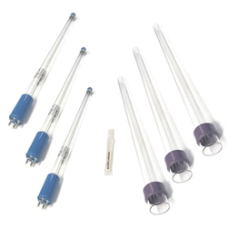 Aqua Ultraviolet Classic 120 Watt UV Sterilizer Lamps, Quartz Sleeves, & Silicone Lube Package