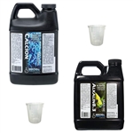 Brightwell Aquatics Calcion Alkalin8.3 KH Buffer 2 liters & Measuring Cups Package