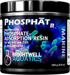 Brightwell Aquatics PhosphatR Regenerable Phosphate Resin, 250 ml