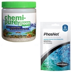 &#8203;Boyd Enterprises Chemi-Pure Green 5.5 oz & Seachem PhosNet 50 grams