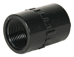 Schedule 40 PVC Female Adapter 1" Slip x 1" Thread