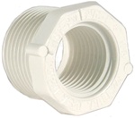 Schedule 40 PVC Reducer Bushing 3/4" MPT x 1/2" FPT