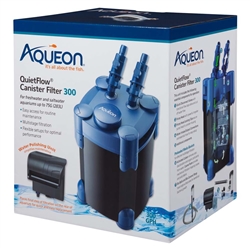 Aqueon QuietFlow Canister Filter 300 (Up to 75G)