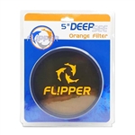 Flipper DeepSee Magnetic Aquarium ORANGE FILTER Viewer 5"