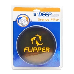 Flipper DeepSee Magnetic Aquarium ORANGE FILTER Viewer 5"