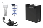 Fiji Cube 20 Gallon Breeder PRO AIO DIY Kit (w/ DC Pump & Media Basket)