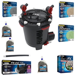 Fluval FX6 High Performance Canister Filter w/ Media & UV Upgrade Package