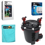 Fluval FX6 Canister Filter w/ FX Gravel Vac & Super Fine Vacuum Bag 2 Pack Package