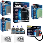 Fluval 407 Canister Filter w/ High Performance Media & UV Upgrade Package