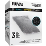 Fluval Evo, Spec, and Flex Replacement Activated Carbon 3-Pack (Fluval A1377)