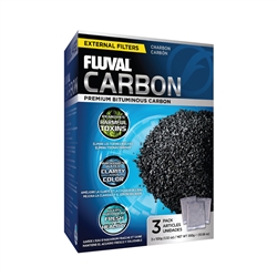 Fluval Carbon, 3 X 100 Gram Packs (Fluval A1440)
