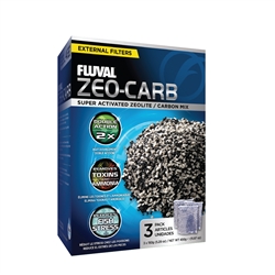Fluval Zeo-Carb, 3 X 150 grams (Fluval A1490)