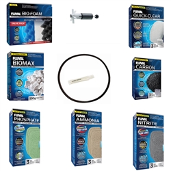 Fluval 106 Canister Filter ANNUAL Maintenance Kit Plus Package