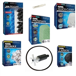 Fluval 406 Canister Filter CLEANER (w/ Phosphate) ANNUAL Maintenance Kit Package