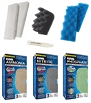 Fluval Bundle of 6 Replacement Media for 206/207 Aquarium Filters Package