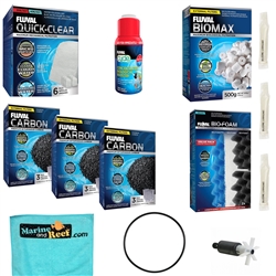 Fluval 406 Canister Filter 3-Month Replacement Media & Annual Maintenance Parts Package