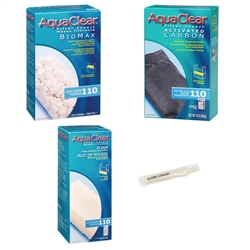 AquaClear 110 Power Filter Maintenance Inserts Package