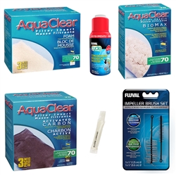 AquaClear 70 Power Filter Deluxe Maintenance Inserts Package