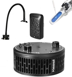 Kessil A360X Tuna Blue LED Light, WiFi Dongle, Gooseneck & Reefractometer Package