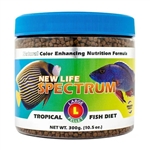 New Life Spectrum Tropical Fish Diet, Large Pellet, 3mm - 3.5mm, 300 grams