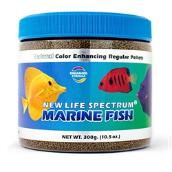 New Life Spectrum Marine Fish, Regular Pellet, 1mm-1.5mm, 300 grams