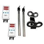 H2Pro 2X5800 Watt Heater & IceCap Double Magnet Mount Package