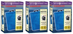 Marineland Emperor Replacement Filter Cartridges 12 Pack