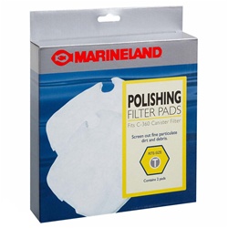 Marineland Canister Filter C-360 Polishing Filter Pads, Rite-Size T