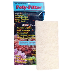 Poly-Bio-Marine Poly Filter Pad, 4" X 8"