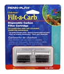 Penn-Plax Filt-a-Carb Undertow & Perfect-A-Flow Carbon Undergravel Filter Cartridge, 2-Pack