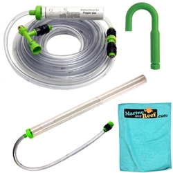 Python 75 ft. No Spill Clean & Fill w/ Python Hook & 24" Extended Length Gravel Tube Package