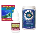 Salifert Flatworm eXit 10ml & Inland Seas 1 lb Activated Carbon Package