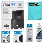 Seachem Tidal 35 Power Filter w/ Upgraded Media and Stability Package