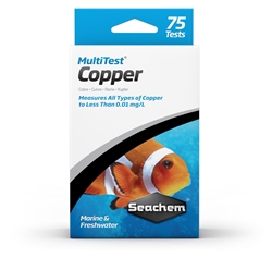 Seachem MultiTest Copper Test Kit