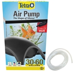 Tetra Air Pump, 30-60 Gallons & Python Airline Tubing Package