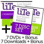 LITE . DVD Bundle + Downloads + Bonus Pyramid Pump DVD & Download