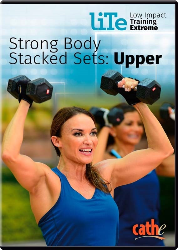 Cathe Friedrich Strong and Sweaty Ramped Up Upper Body Workout DVD - Get  Stronger and Tone and Sculpt Your Upper Body Back, Chest, Arms, and  Shoulders