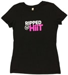 Ripped With HiiT Black T-Shirt