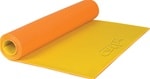 24 in. X 72 in. Double Thick Yoga/Pilates Mat  - Yellow/Orange